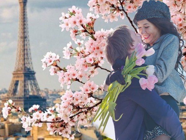 Фреска Франция эльфивая башня