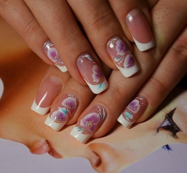 Красивый френч с рисунком