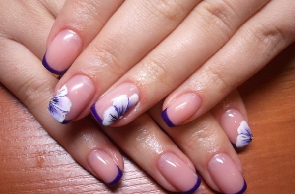 Сиреневый френч весенний