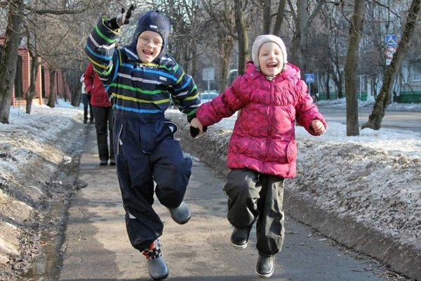 Весенние прогулки с детьми