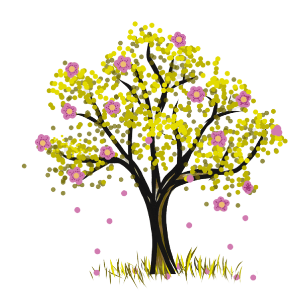 Весеннее дерево для детей