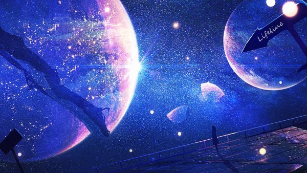 Красивые фоны в стиле космос