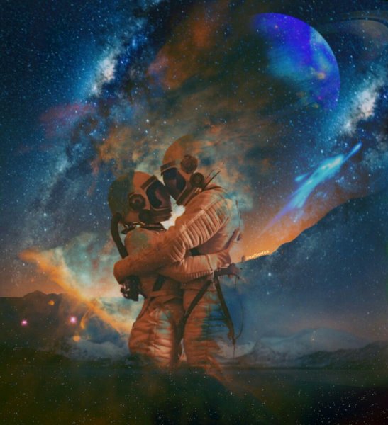 Космонавты любовь