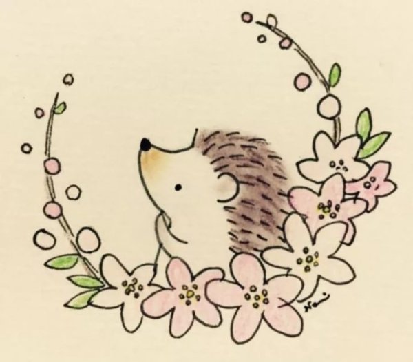 Весна рисунок карандашом