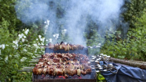 Шашлык и пиво