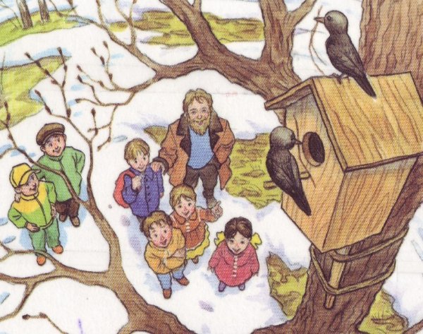 Скворечник для синичек