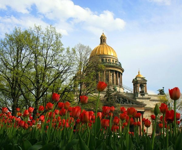 Весна в Санкт-Петербурге