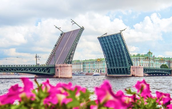 Михайловский сад весной