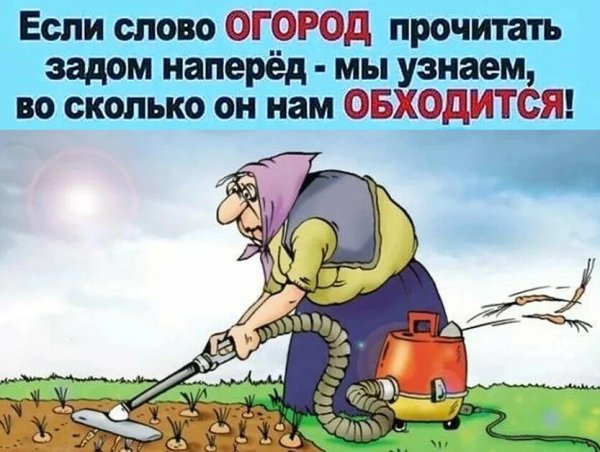 Приколы про огород и дачу