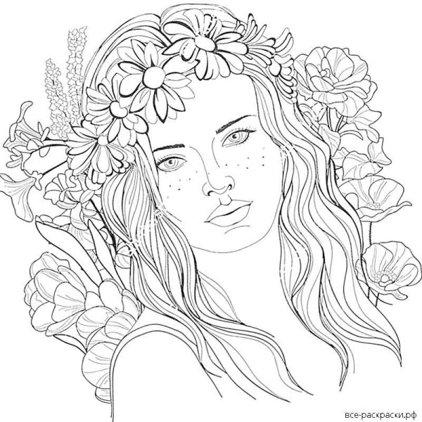 Девушка лето портрет