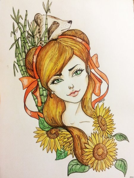 Летние рисунки