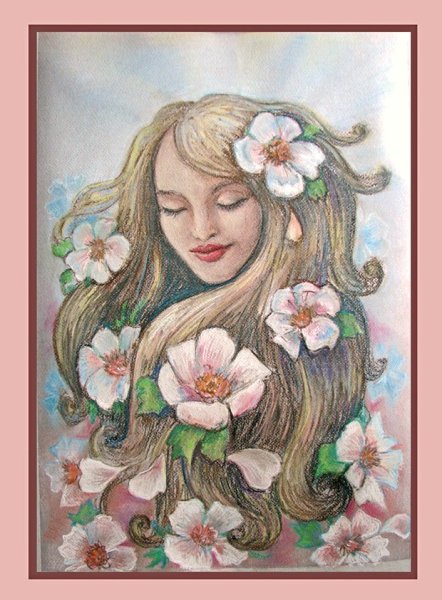 Лицо девушки рисунок карандашом