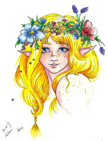 Рисунок на тему Весна