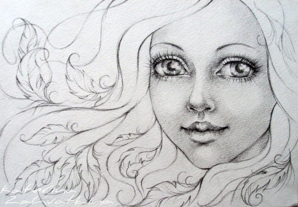 Портрет весны легкий