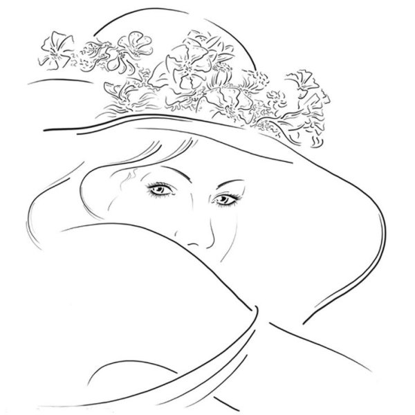 Красивые скетчи для разукрашивания