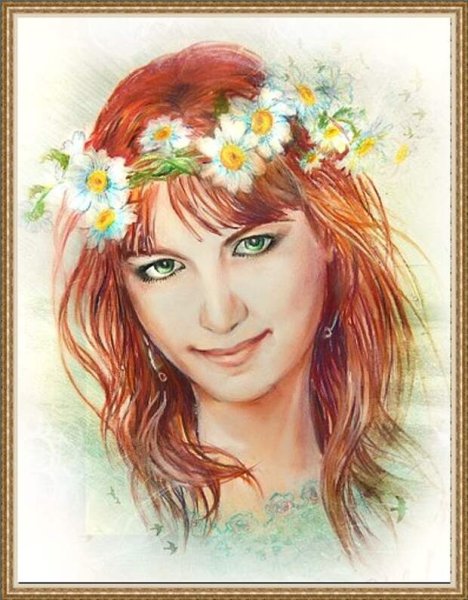 Красавица Весна изо