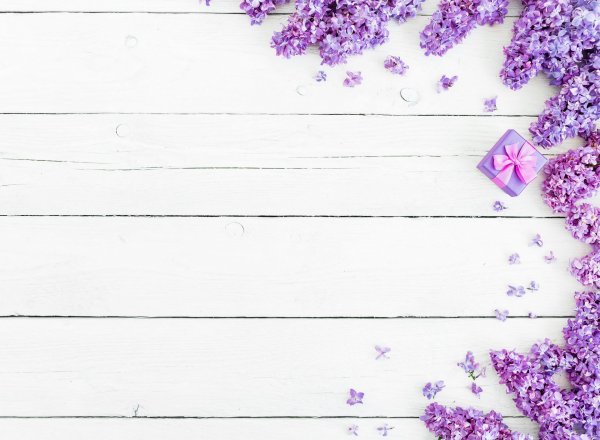 Весенний фотофон