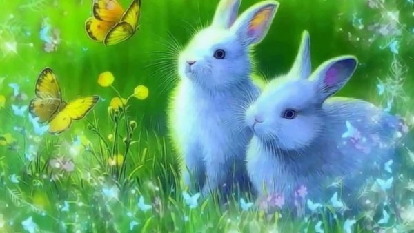 Весна Зайчата