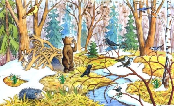 Ранняя Весна для дошкольников