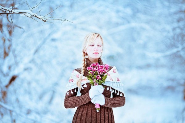 Ранняя Весна девушка