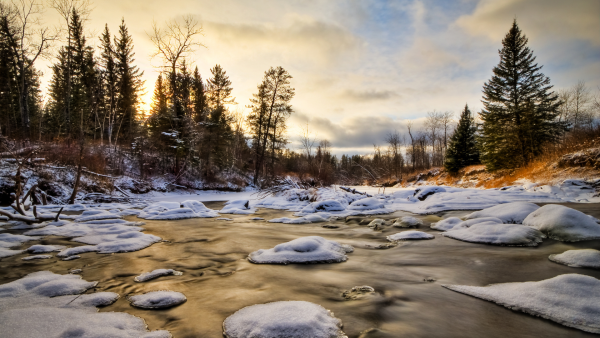 Март природа