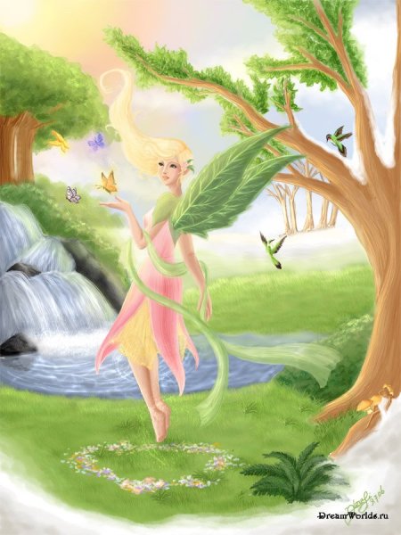 Весна иллюстратор