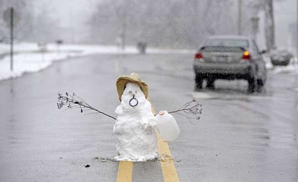 Дождливая зима прикольные