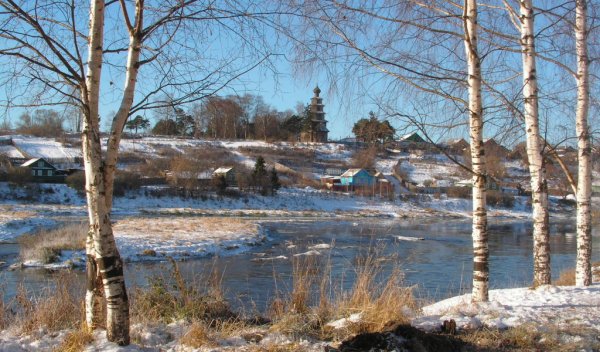 Ранняя Весна природа март