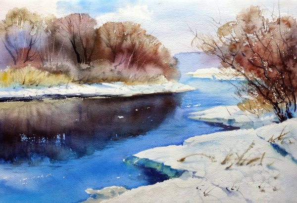 Валерий маковой акварели