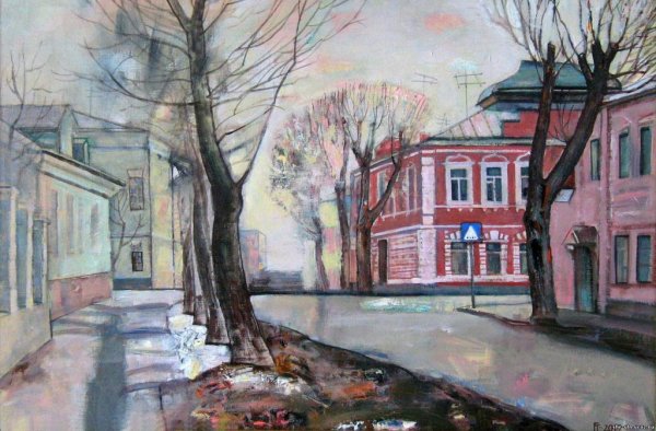 Композиция городской пейзаж