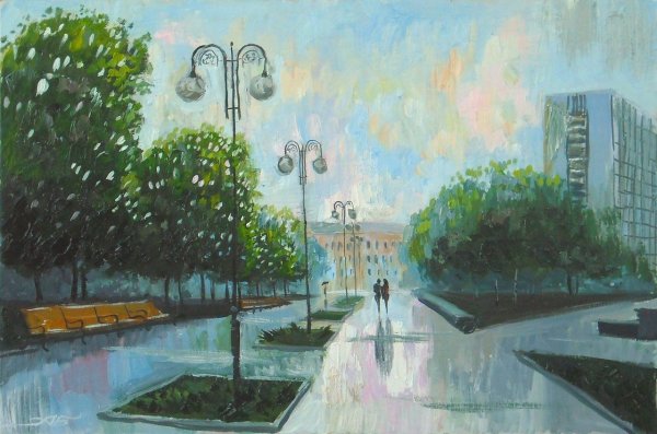 Композиция на тему мой город