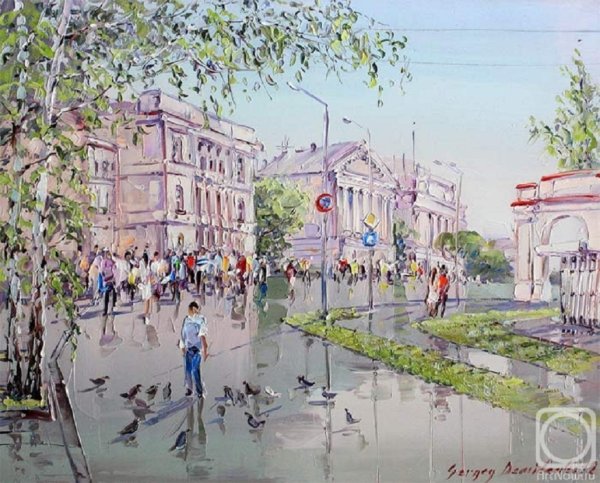 Сергей Демиденко Весна картины