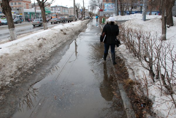 Весенний город Ижевск