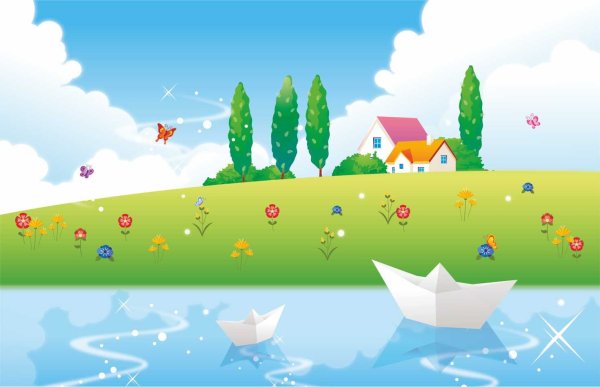 Весенние кораблики