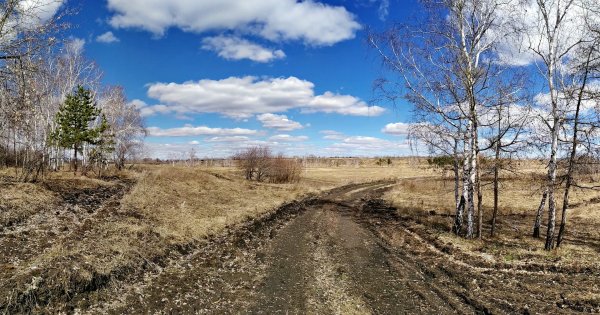 Земля весной