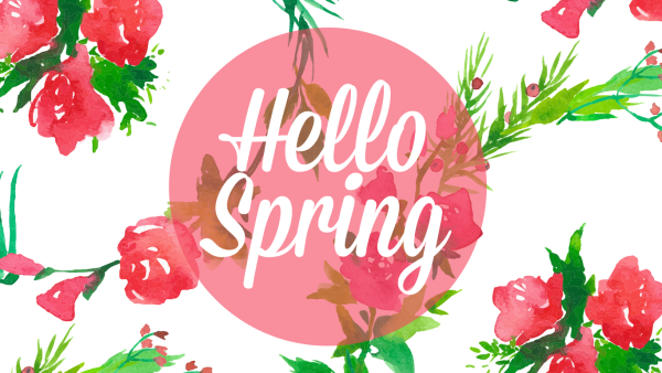 Hello Spring надпись