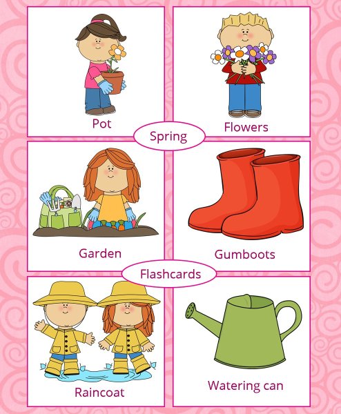 Весна на английском языке