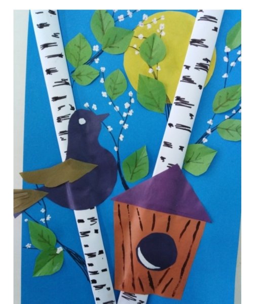 Рисование скворечник старшая группа