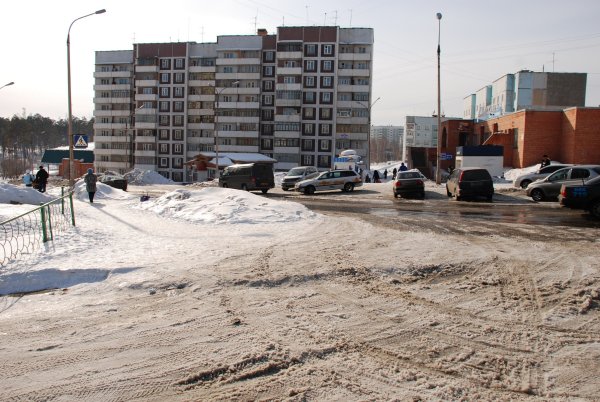 Братск весной