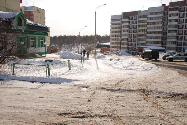 Братск весной