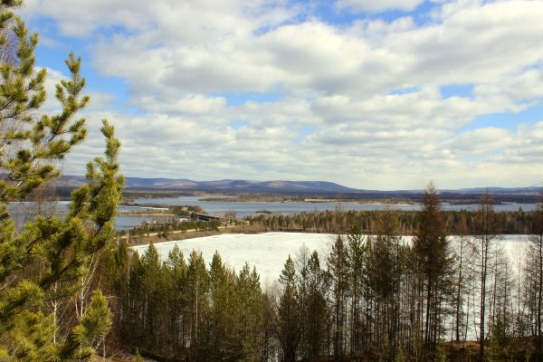 Река Ангара Братск