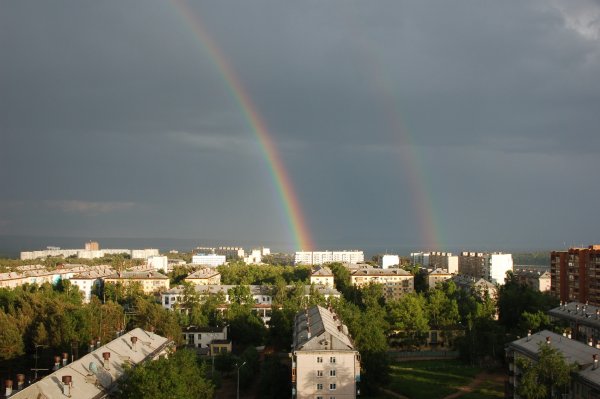 Братск весной