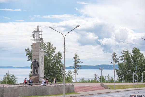 Братск весной