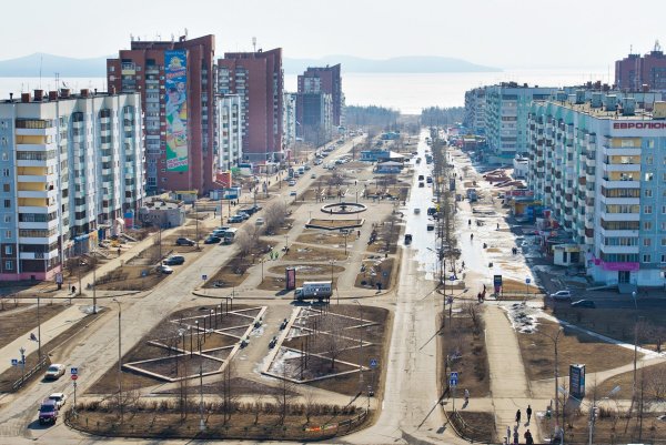 Весна в Братске