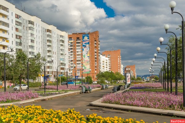 Город Братск улица Советская
