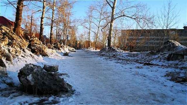 Весна в Братске