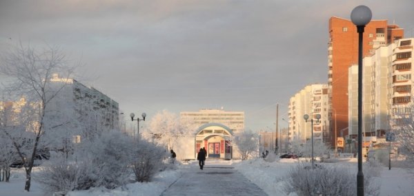 Весна в Братске