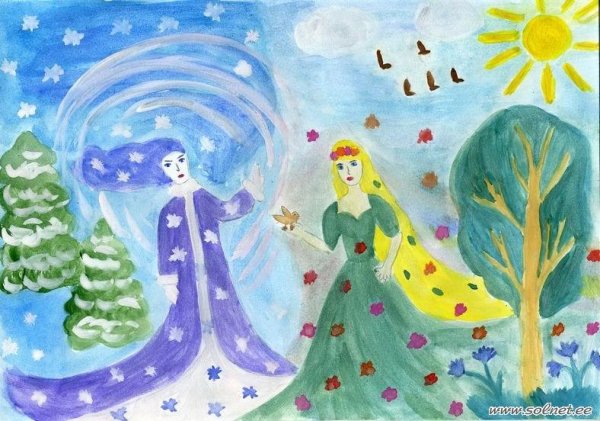 Сказочные образы времен года