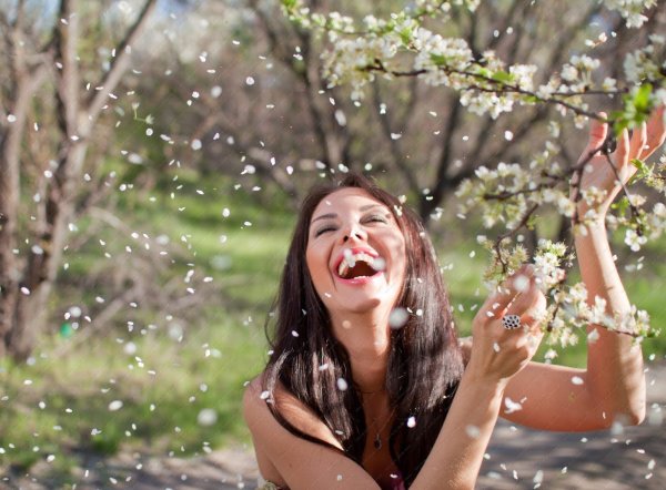 Девушка лето