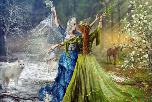 Встреча зимы и весны